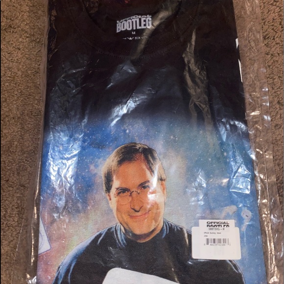 Steve Jobs Official Bootleg NTWRK T-Shirt ( NWTs ) - Picture 2 of 4